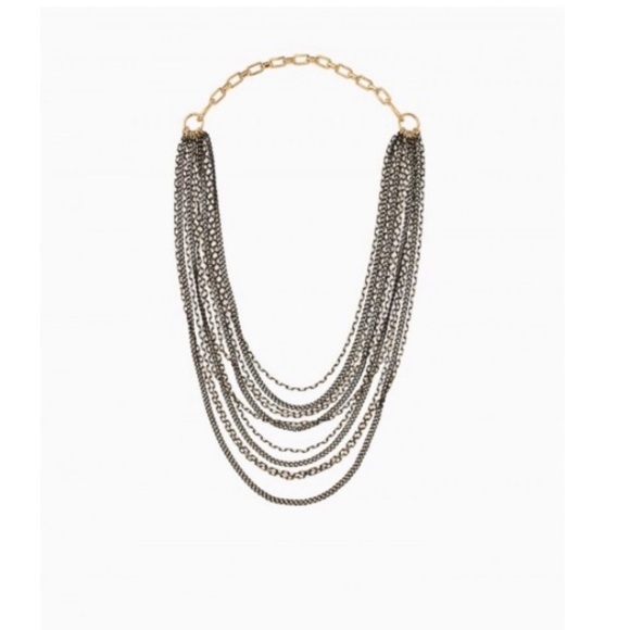 NWT!  Stella & Dot Layered Feather Necklace! - Picture 2 of 10